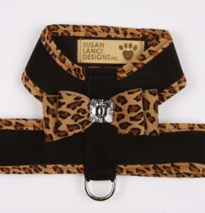 Black - Cheetah Trim w/ Cheetah Big Bow