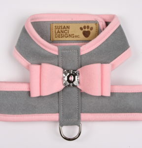 Platinum - Puppy Pink Trim w/ Puppy Pink Big Bow