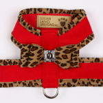 Red - Cheetah Trim w/ Cheetah Big Bow